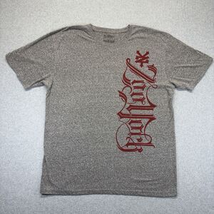 Zoo York T-Shirt Men’s XXL Gray Large Graphic Print Skate Streetwear